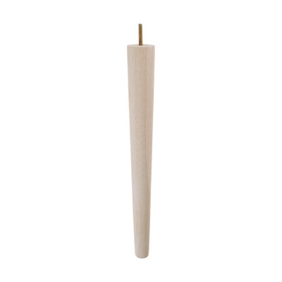 Base Unfinished Furniture Leg, 1 Piece
