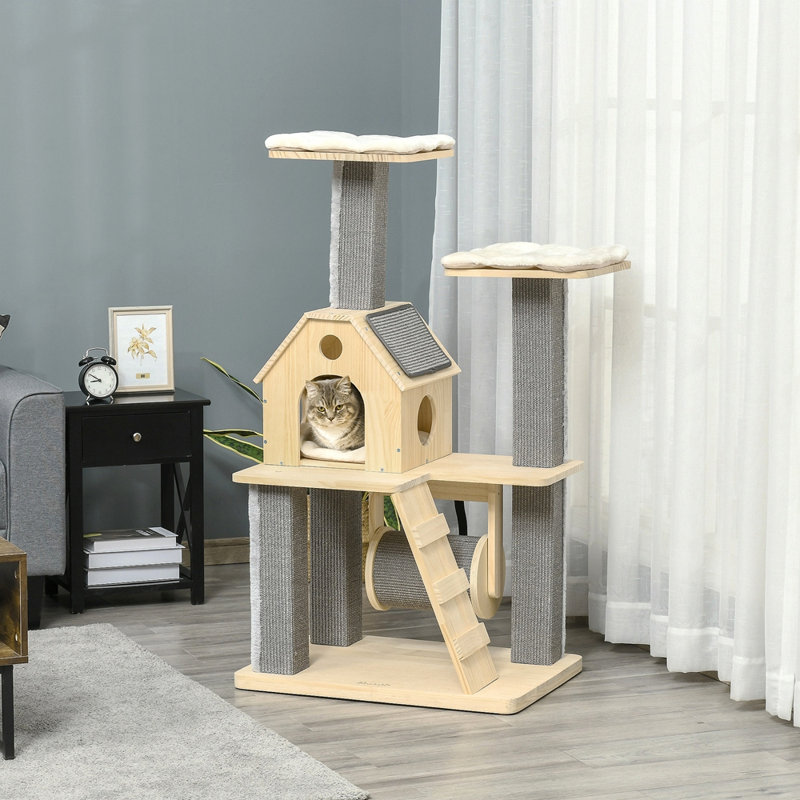Arbre à chat Cozy-House Pawhut