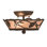 Dolby 2 - Light Semi Flush Mount