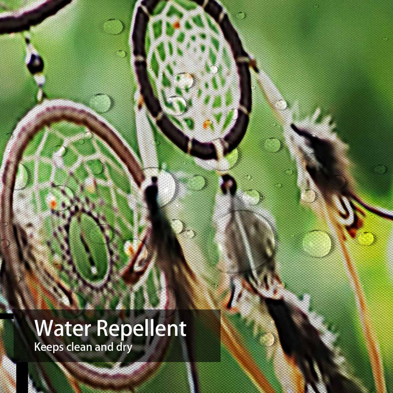Rideau de douche Dreamcatcher, L 72 po x l 78 po