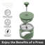 Cafetière 5 tasses Borosilicate (600 ml, 20 oz)