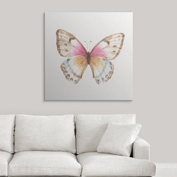 «Colorful Breeze X» par Lisa Audit, reproduction d'art, H 35 po x l 35 po x P 1,5 po, Toile