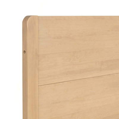 Platform Bed with Tall Headboard