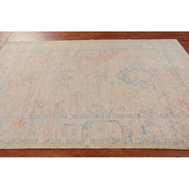 Vegetable Dye Oushak Oriental Area Rug 6x9