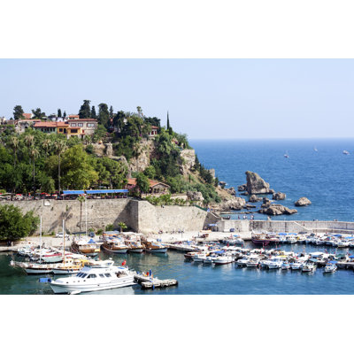 Antalya Harbor - Wrapped Canvas Print