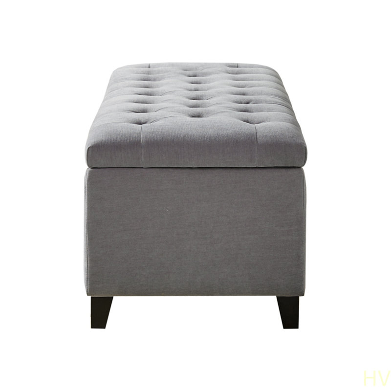 Tufted Top Soft Close Storage Bench