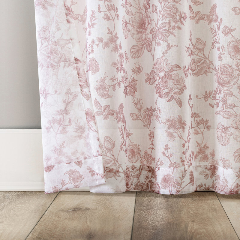 Rideau Cillian, Mauve, L 50 po x L 96 po