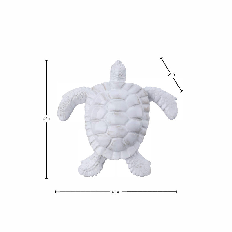 4" Resin Sea Turtle