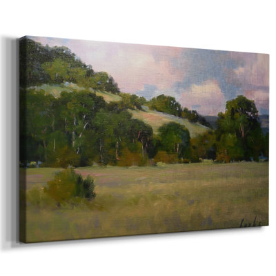 Paysages rétro-CLxxxiv -Galerie enveloppée Cavas