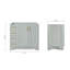 Base de meuble-lavabo simple 36 po Sawyer-51247952