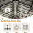 Aluminum Metal Gazebo With Galvanized Steel Double Roof Canopy-123015052-102759281