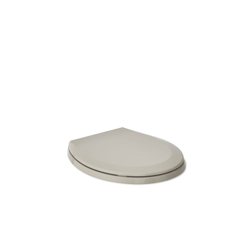 Lustra with Quick-Release Hinges Toilet Seat, Navy, Round