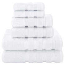 Buy Home One Waffle Border Assorted Cotton Bath Towel 60x30 inch