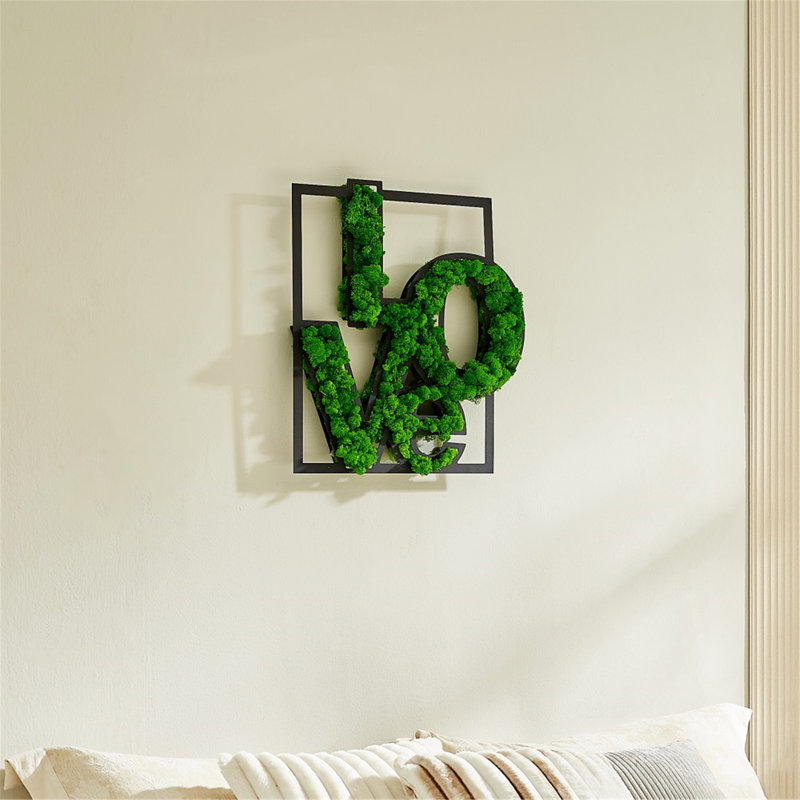 Art mural lettre «Love»