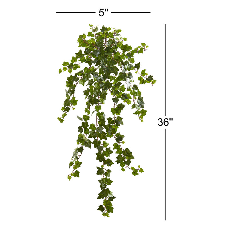 Plante ivy artificielle suspendue