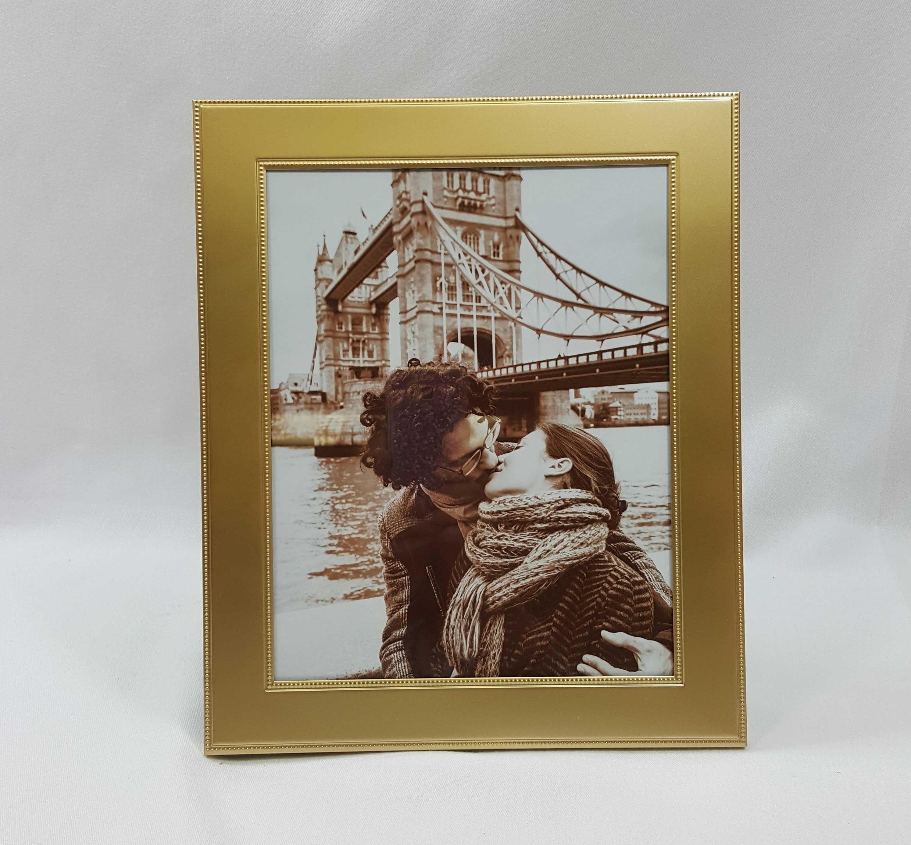 Lock Heart Frame Winston Porter Lockheart Beaded Design Picture Frame & Reviews | Wayfair
