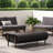 Rectangular 50,000Btu Fire Pit - Dark Gray Iron Outdoor Enjoyment Producer Pit, 50000 For Ambiance
