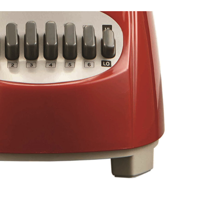 Mélangeur de comptoir Brentwood Appliances, Rouge