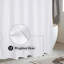 Bathroom Shower Curtain 180 x 180cm Drop with 12 Plastic Hooks-1111276777