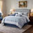 Polyester Jacquard Comforter 7 Piece Set-125290253-125290254