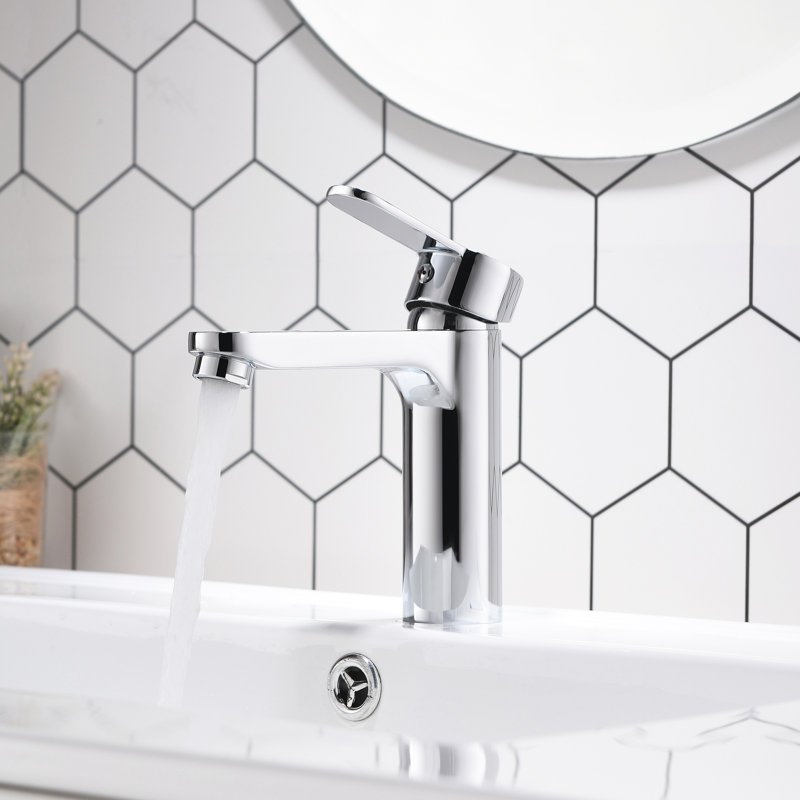 Robinet de salle de bain vasque, Chrome poli