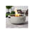 24" Propane Gas Fire Pit Bowl, 50000 BTU Round Steel Fire Pit for Outside Patio Deck Garden Backyard