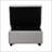 Rectangle Tufted Upholstered Velvet Ottoman