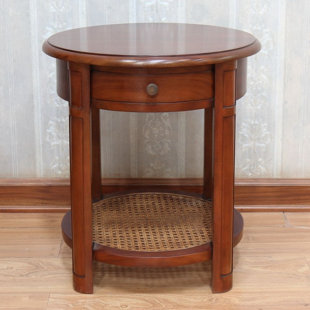 Solid Wood End Table
