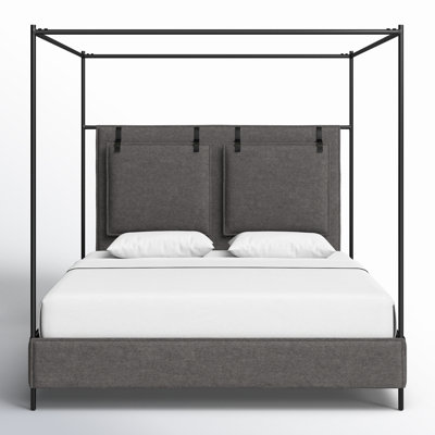 Waverley Upholstered Metal Bed