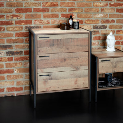 63.75cm W 3 - Drawer Chest of Drawers