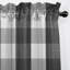 Walker Buffalo Rod Pocket Drapery Panel Room Darkening Curtain Pair (Set of 2)-9853478-9853475