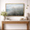 «Coastal Beach Grass», sérénité, photos de salon bord de mer, impression sur toile encadrée