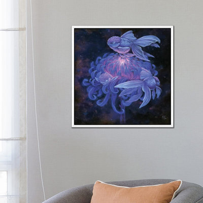 Goldfish Moon by Martin Hsu - Painting on Canvas