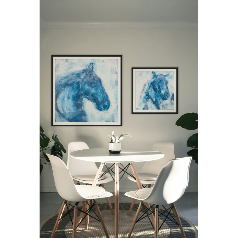 Equestrius 1 Print, 20" H x 20" W, Black