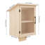 Petite armoire à livres en bois