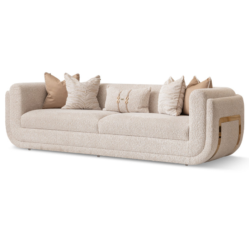Savannah Breeze Sofa, 31" H x 104" W x 38" D