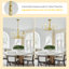 6 - Light Candle Style Chandelier