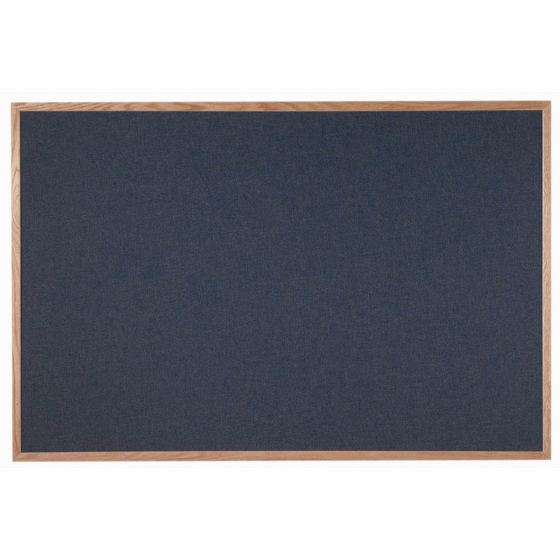 Stillwell Symple Stuff No Fabric Wood Bulletin Board, 4' H x 6' L