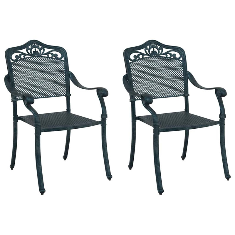 Patio Dining Armchair, Green