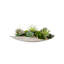 Faux Moss,Succulents Arrangement in Metal Tray