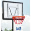 Panier de basketball en métal 33 po