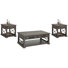 Table basse avec 2 tables de bout Zenna