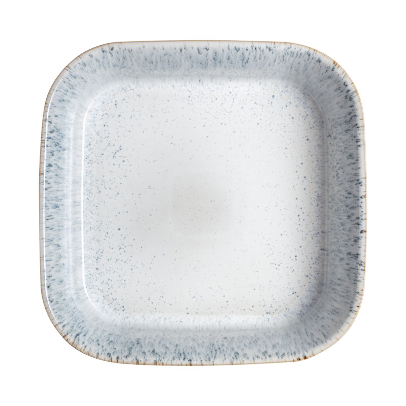 Denby Stoneware Square Oven Dish, Kiln Blue