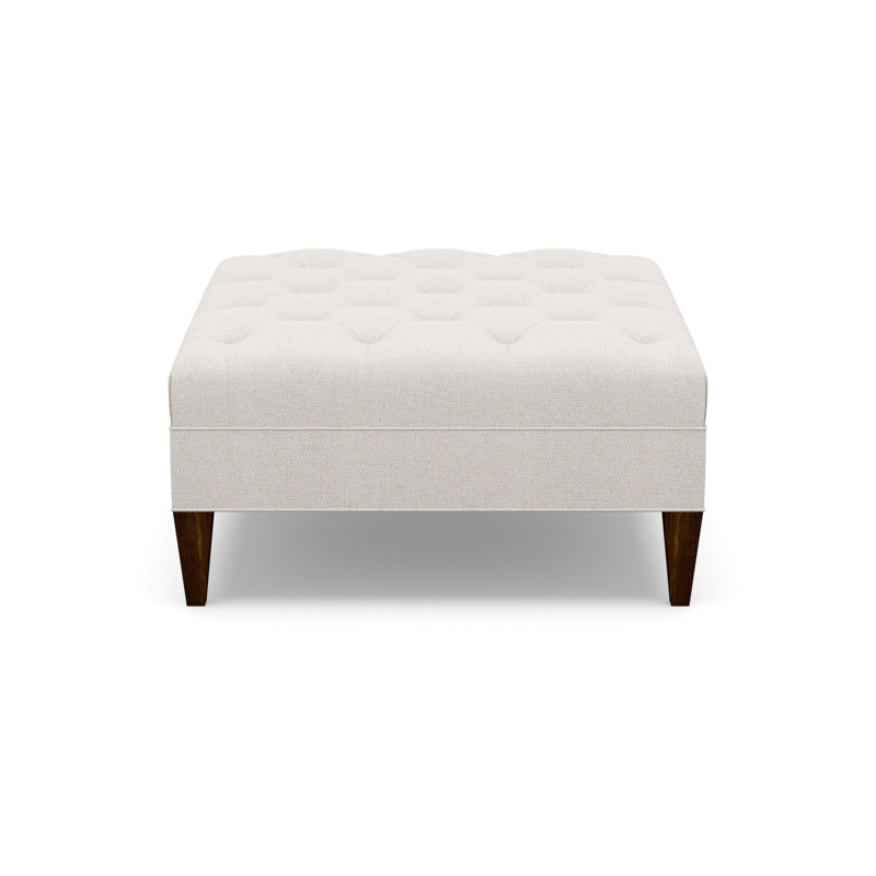 Square Ottoman, Walnut, 8240-70