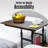 Rolling Bedside Table, Rolling Desk For Bed, C Table End Table, C Shaped Side Table, Over Bed Table, Adjustable Side Table, Bedside Desk, Bed Table With Wheels, Adjustable Couch Table, C Desk, Mobile