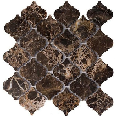 Carreau de mosaïque en marbre et mosaïque arabesque de marbre