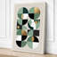 Harmony Grid Geometric - Wrapped Canvas-1221513348-1221513349