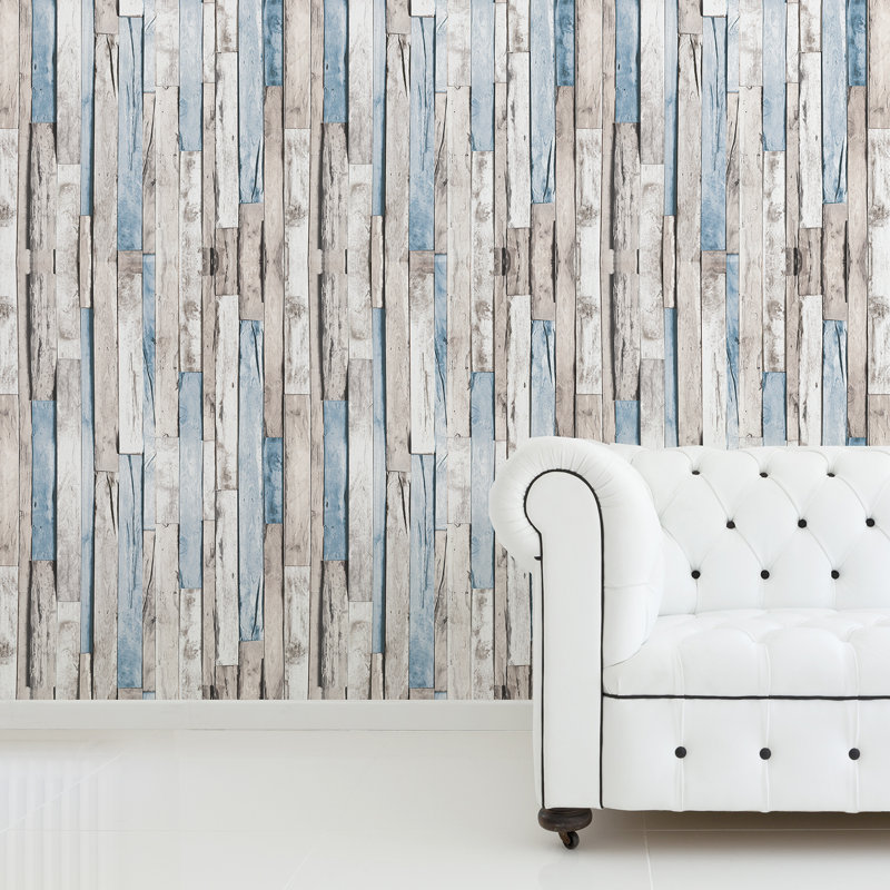 Echo Self-Adhesive Wall Mural - 120cm x 180cm, Light Blue, 1 Pack