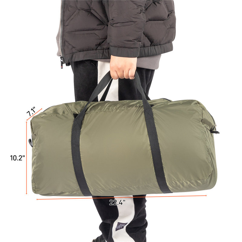 Tente de camionnette imperméable pour lit de 5,2 à 5,8 pi avec auvent amovible, rainfly et sac de rangement, Vert