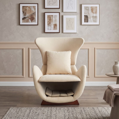 Fauteuil d'appoint avec coin pour animaux de compagnie et compartiment de rangement, sièges de salon rembourrés et moelleux